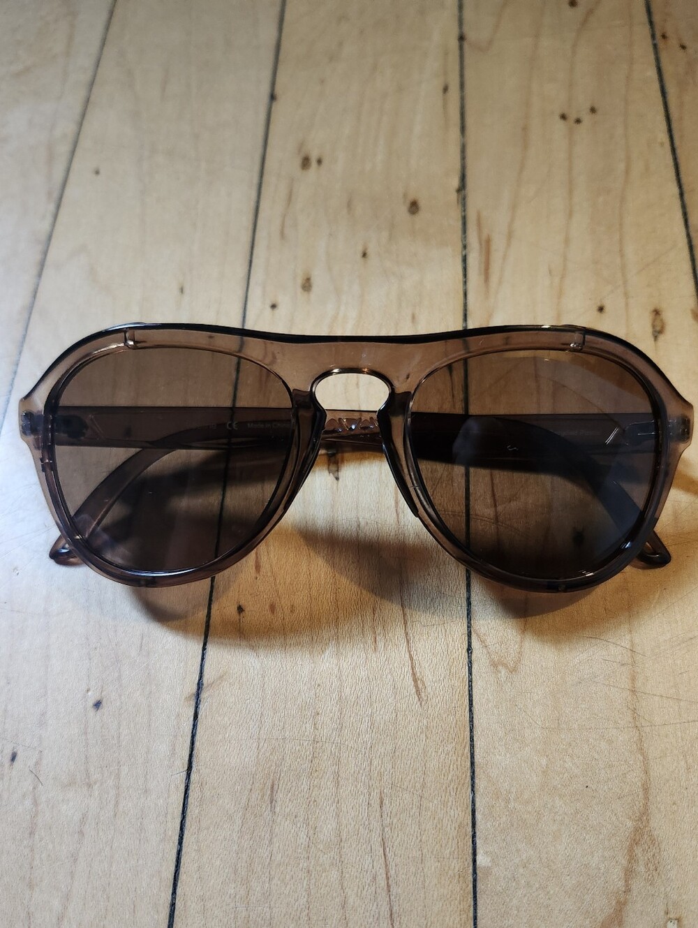 Sunski Treeline Sunglasses Without Sunshields In Cola/Amber